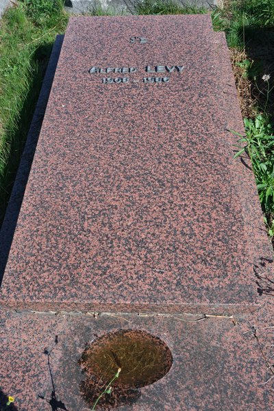 Stèle de Levy Alfred