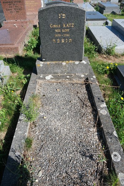 Grabstein von Katz Gisèle