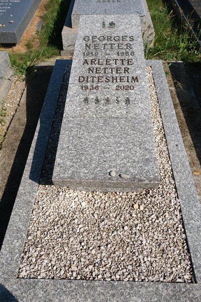 Stèle de Netter Georges