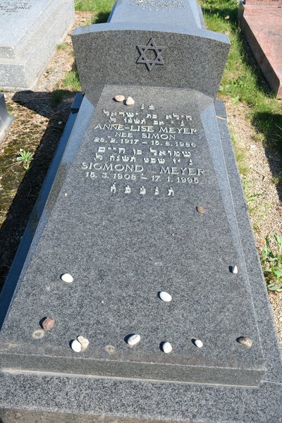 Grafsteen van Meyer Anne-Lise
