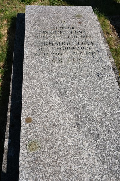 Lápide de Levy Germaine