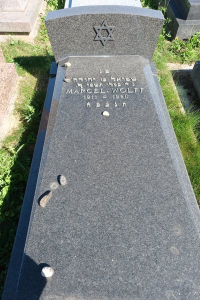 Tombstone of Wolff Marcel