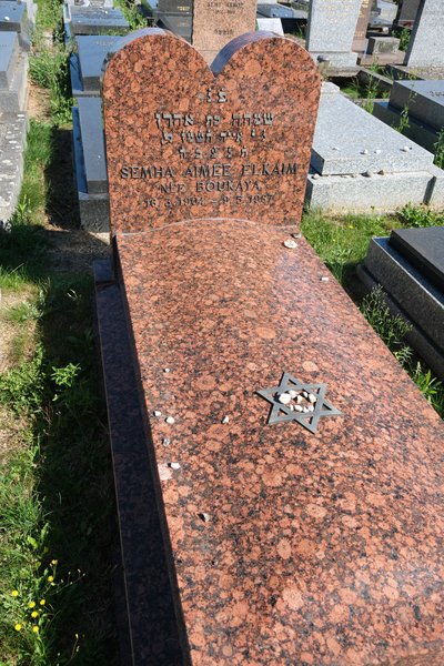 מצבת Elkaim Semha Aimée
