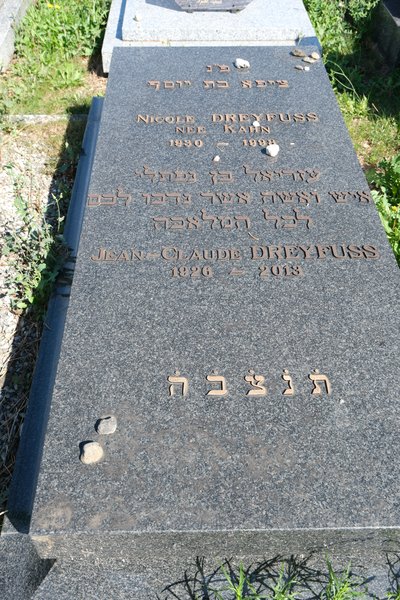 Tombstone of Dreyfuss Nicole