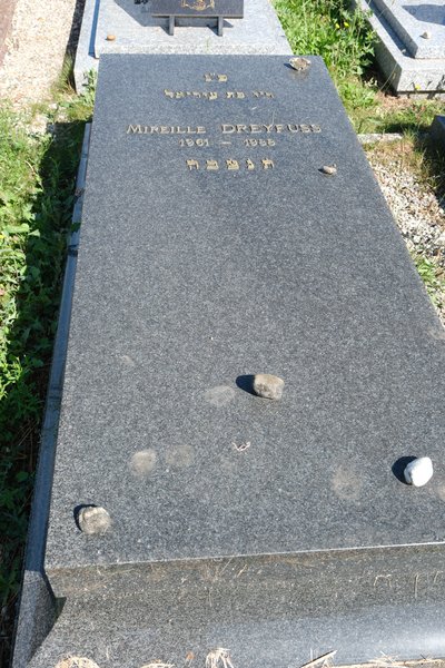 מצבת Dreyfuss Mireille