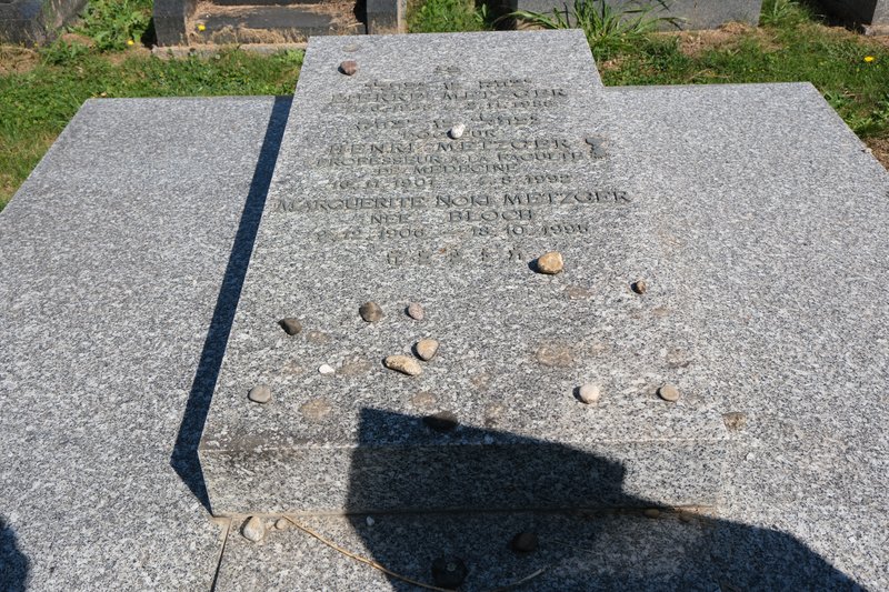 شاهدة قبر Metzger Henri