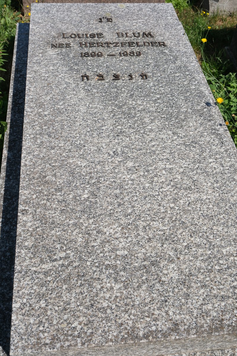 Grabstein von Blum Louise