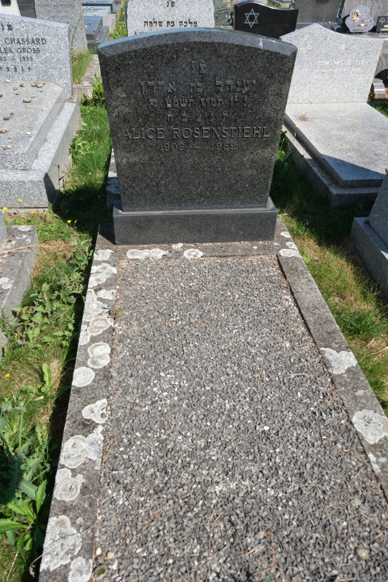Grabstein von Rosenstiehl Alice