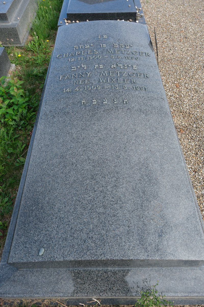 Grabstein von Metzger Fanny