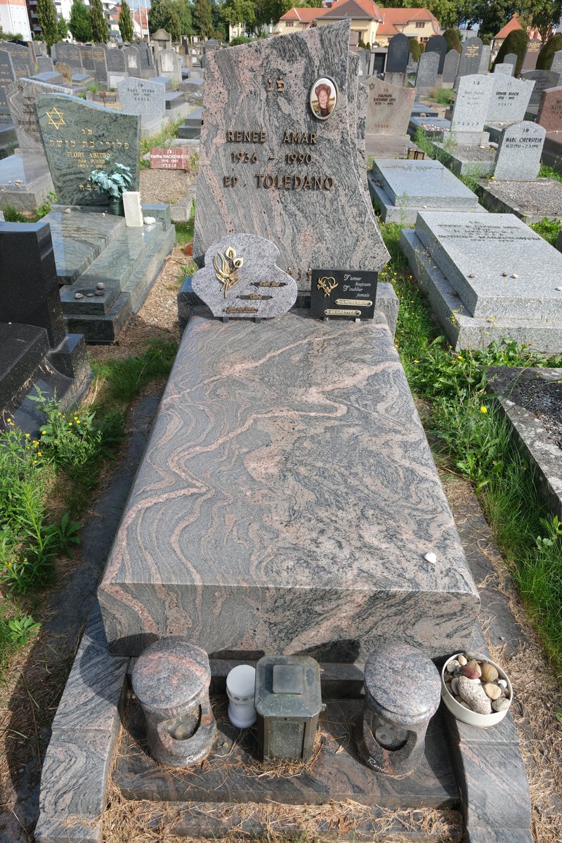Grabstein von Tolédano Renée