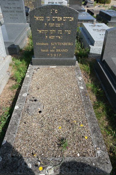 Grafsteen van Szytenberg Abraham