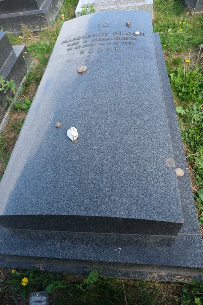 Lápide de Bloch Marguerite