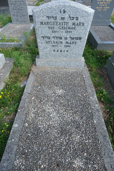 Grabstein von Marx Sylvain