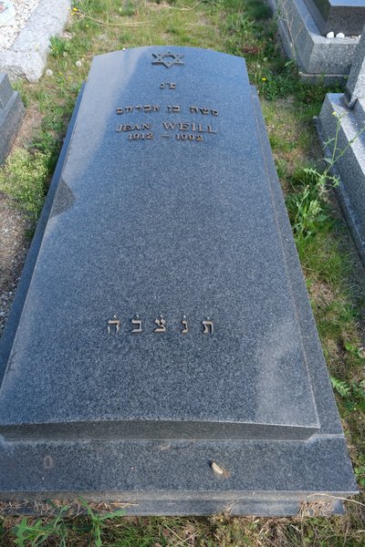 شاهدة قبر Weill Jean