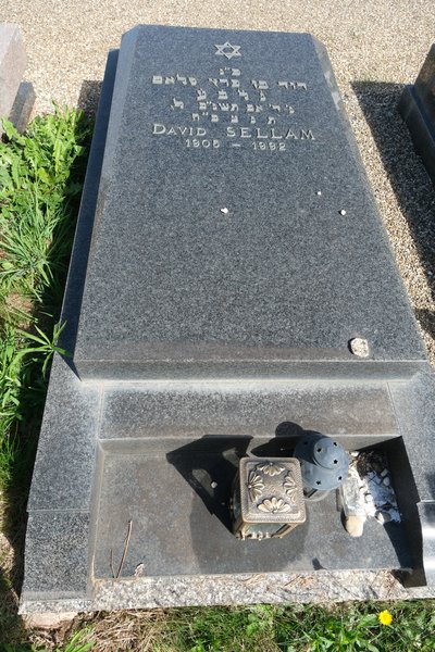 Tombstone of Sellam David