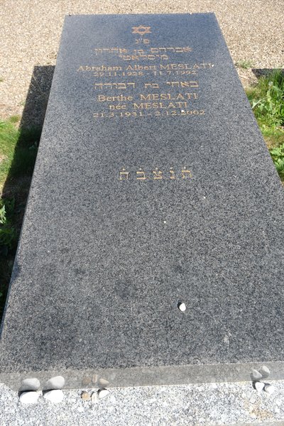 מַצֵּבה פון Meslati Abraham Albert