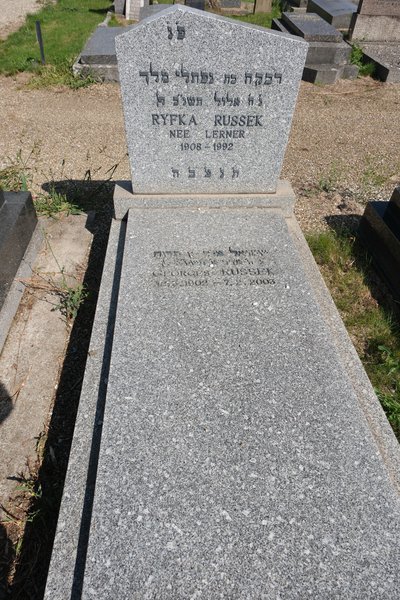 Grabstein von Russek Georges