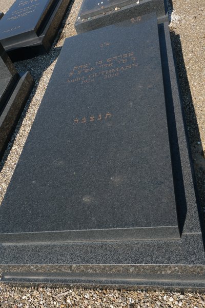 Lápide de Guthmann André