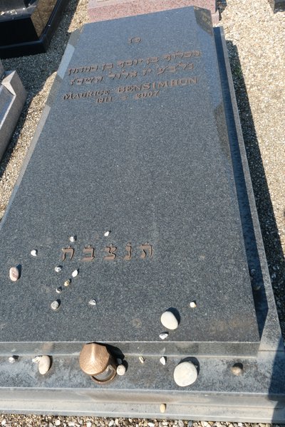Grafsteen van Bensimhon Maurice