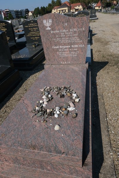 Tombstone of Korchia Claude Benjamin