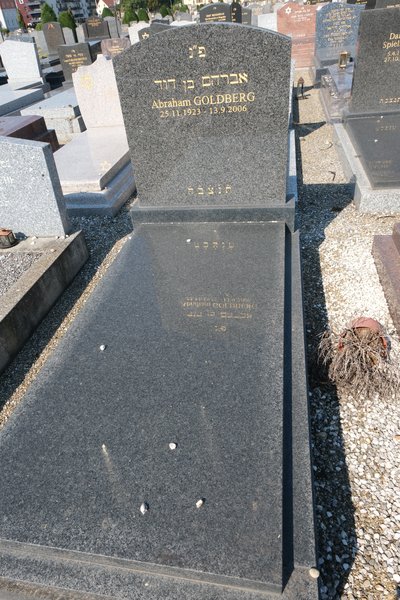 Grabstein von Goldberg Abraham