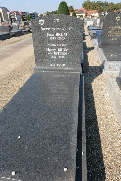 Grabstein von Brum Henny