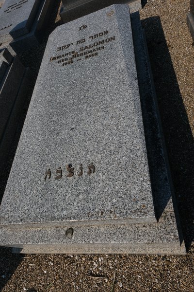 Lápide de Salomon Ermance