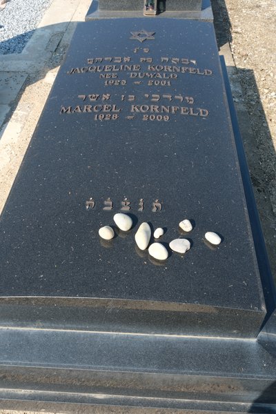 Tombstone of Kornfeld Marcel