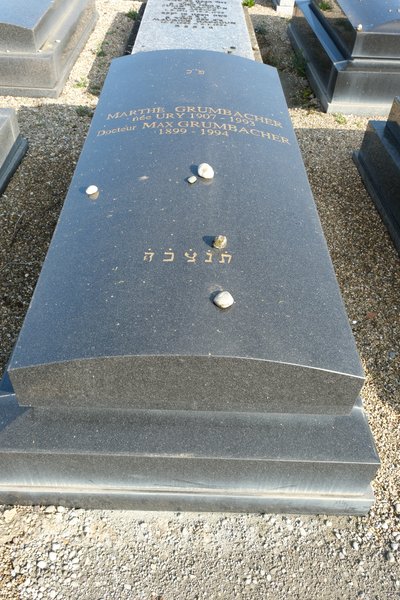 شاهدة قبر Grumbacher Marthe Mathilde