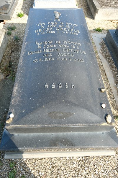 Lápide de Dreyfus Denise Hélène