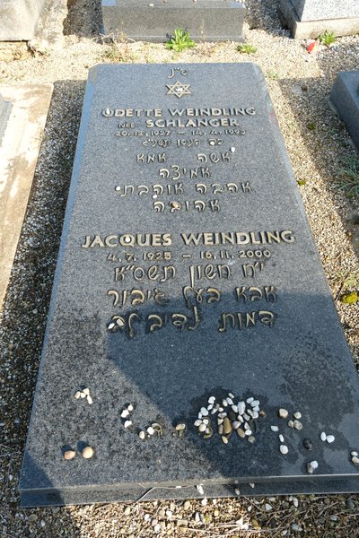 شاهدة قبر Weindling Jacques