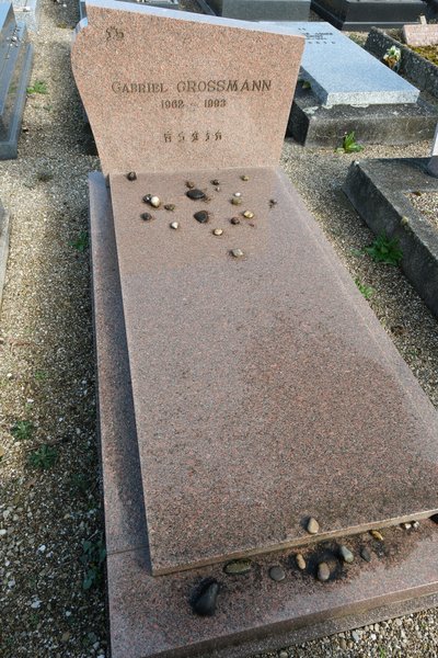 Grabstein von Grossmann Gabriel