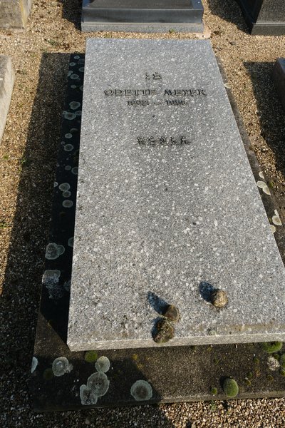Stèle de Meyer Odette