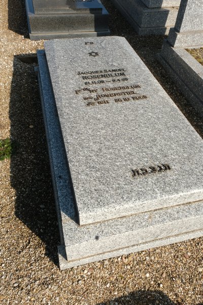 شاهدة قبر Rosenblum Jacques Samuel