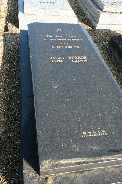 Stèle de Berros Jacky