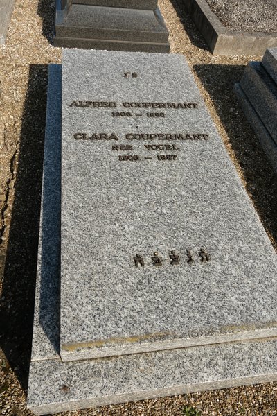 شاهدة قبر Coupermont Alfred