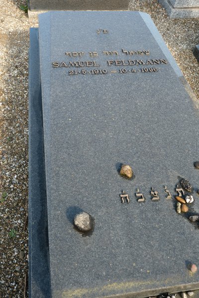 شاهدة قبر Feldmann Samuel