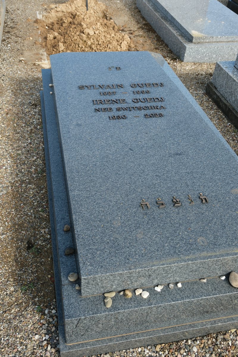 Grabstein von Guedj Irène