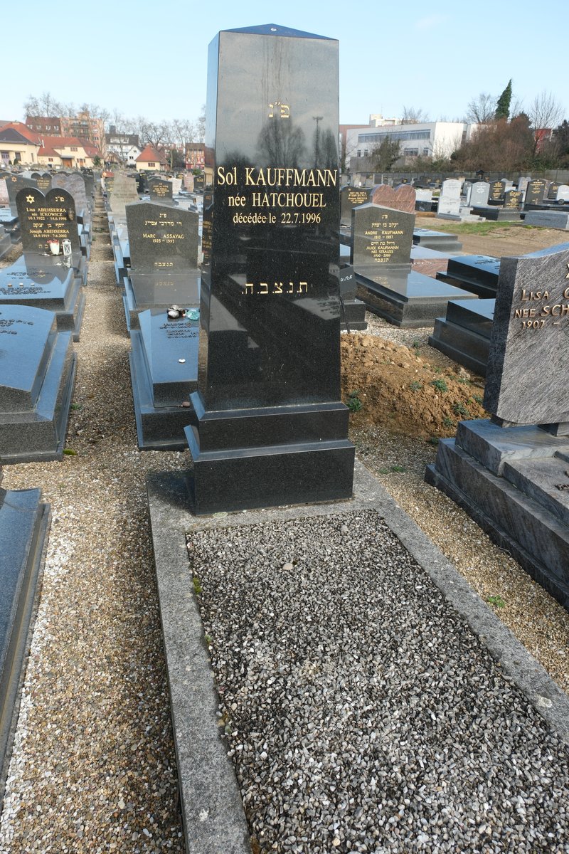Grafsteen van Kauffmann Sol