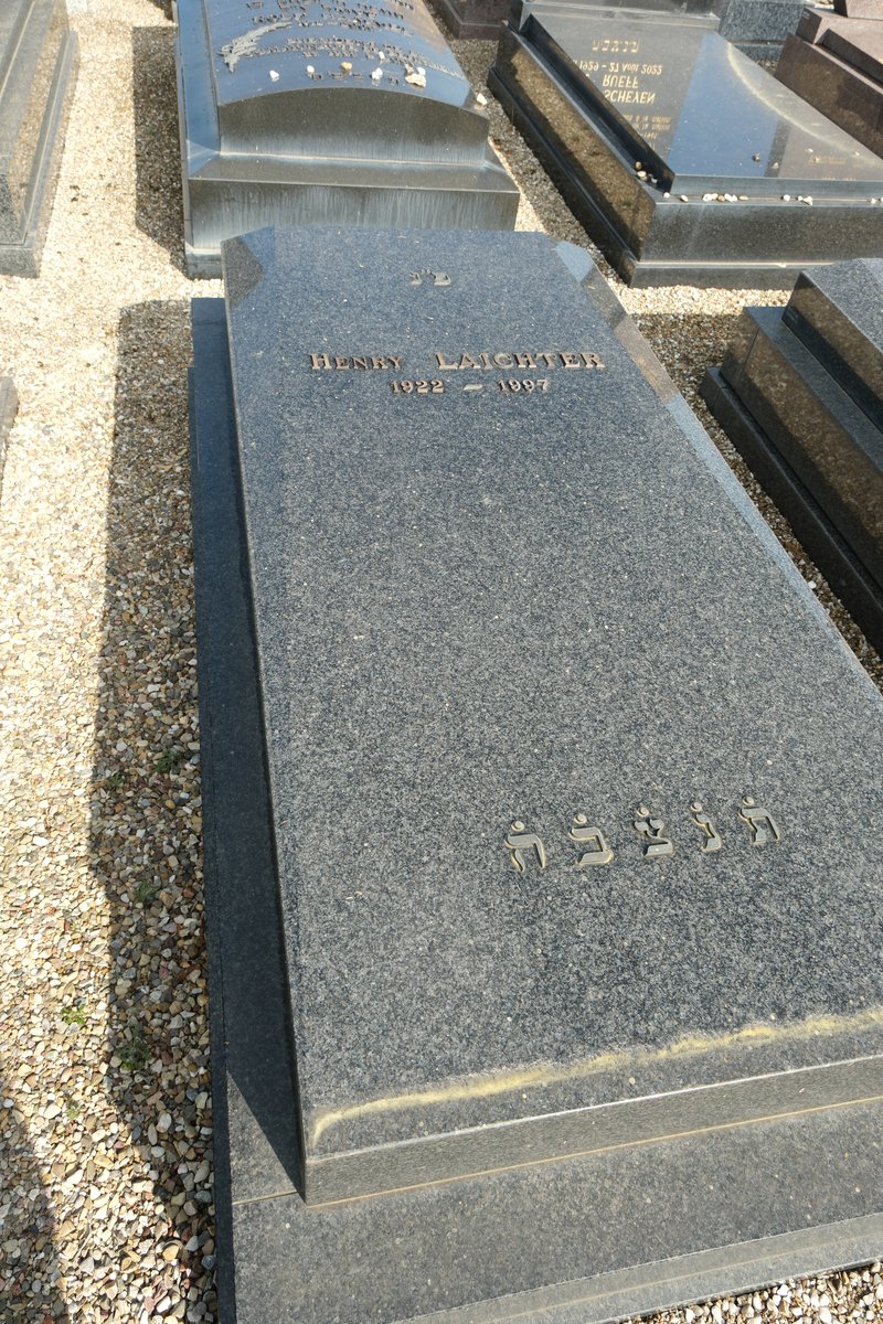 شاهدة قبر Laichter Henry