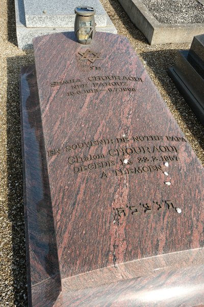 Lápide de Chouraoui Semha