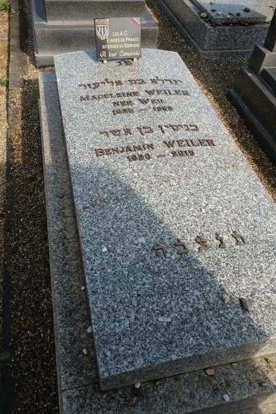Stèle de Weiler Benjamin