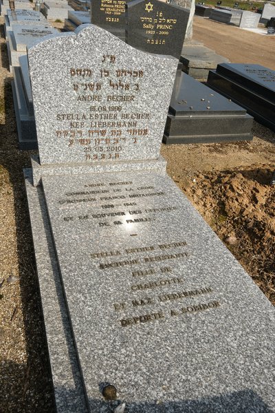 Grafsteen van Becher André