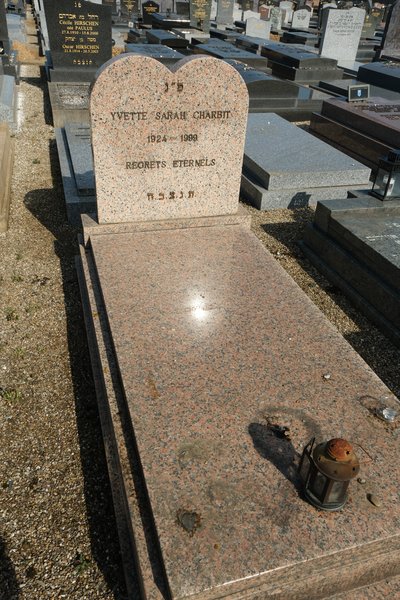 شاهدة قبر Charbit Yvette Sarah