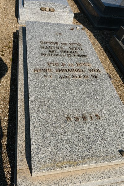 Stèle de Weil Myrtil Emmanuel