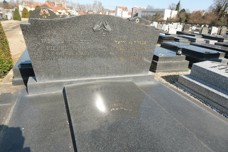 Grabstein von Kahn Pierre