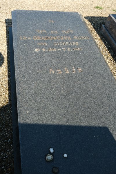 Grabstein von Gradowczyk Rubin Léa