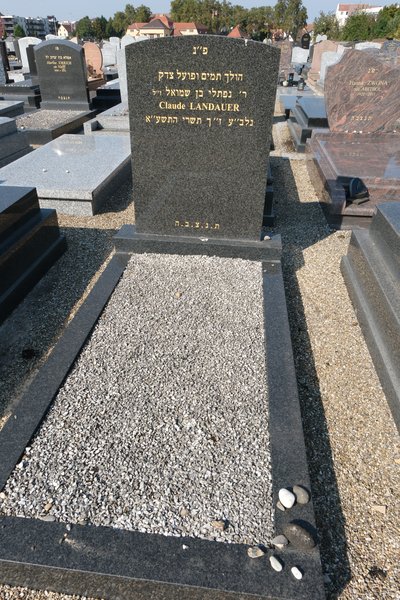 מצבת Landauer Claude