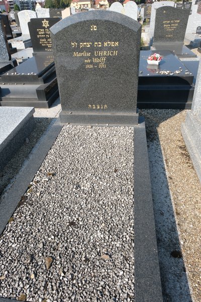Tombstone of Uhrich Marlise