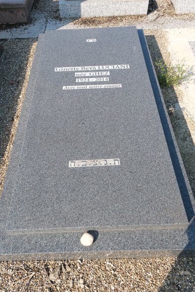 شاهدة قبر Luciani Ginette Beya